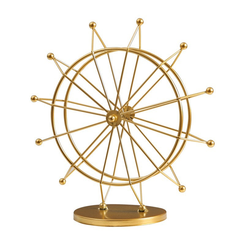 Wholesale of Rotating Ferris Wheel Iron Ornaments